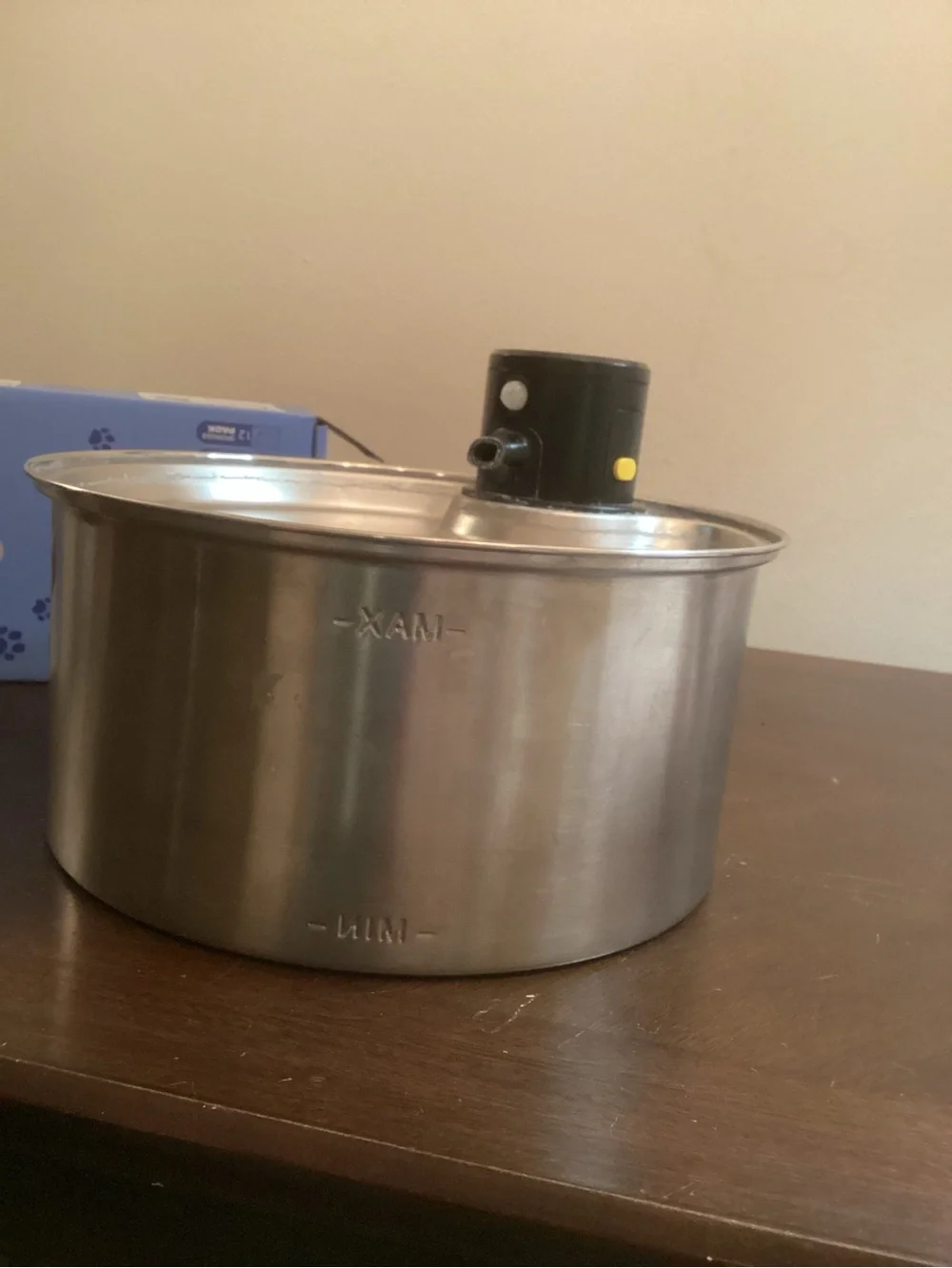 Pet fountain with extra filters